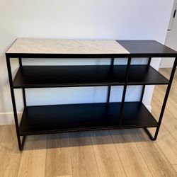 Black & Marble Console