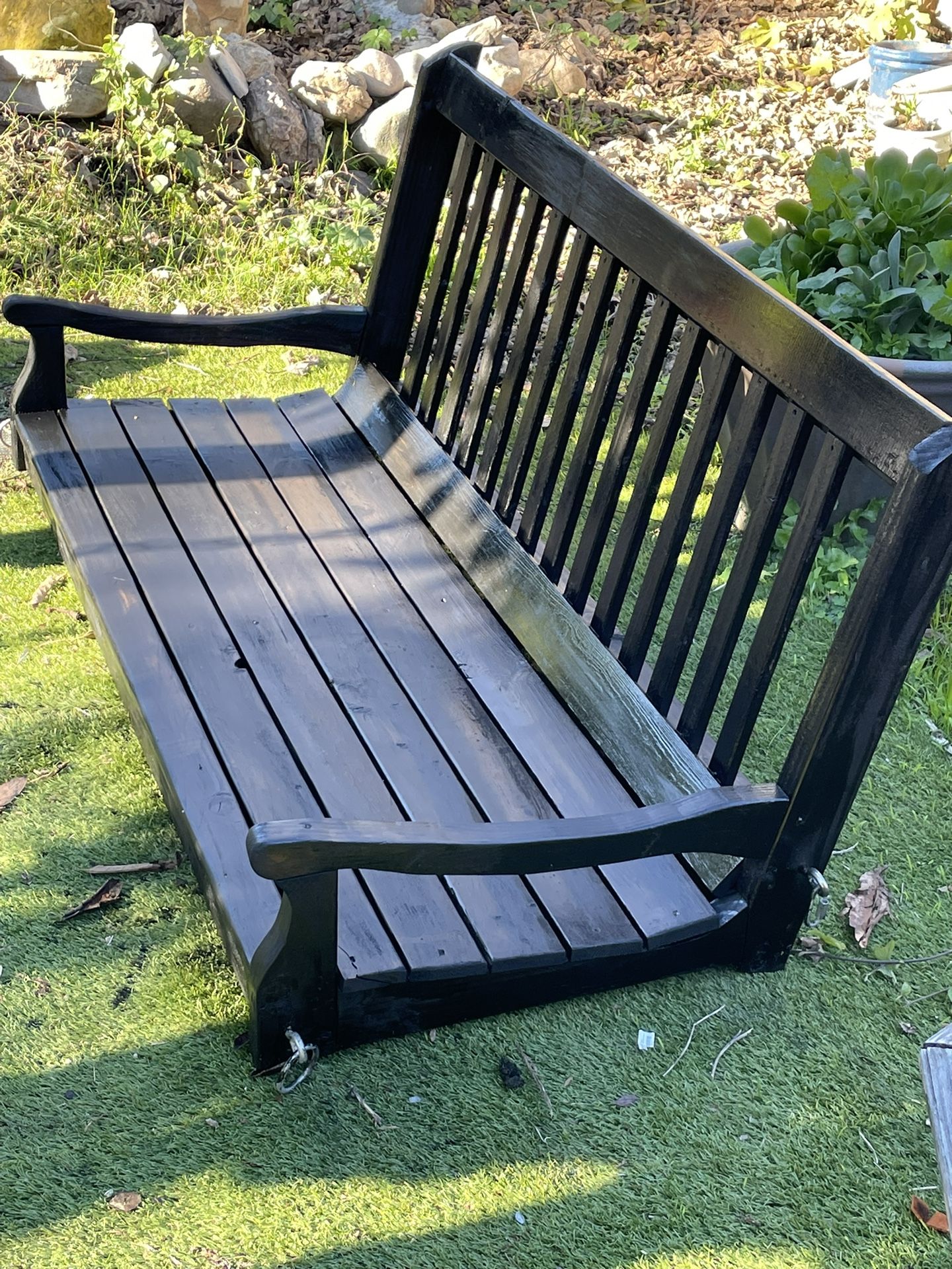 Hand Built Porch/patio Swing. 