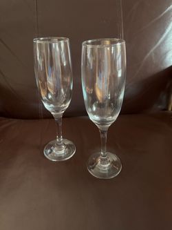 Champagne glasses