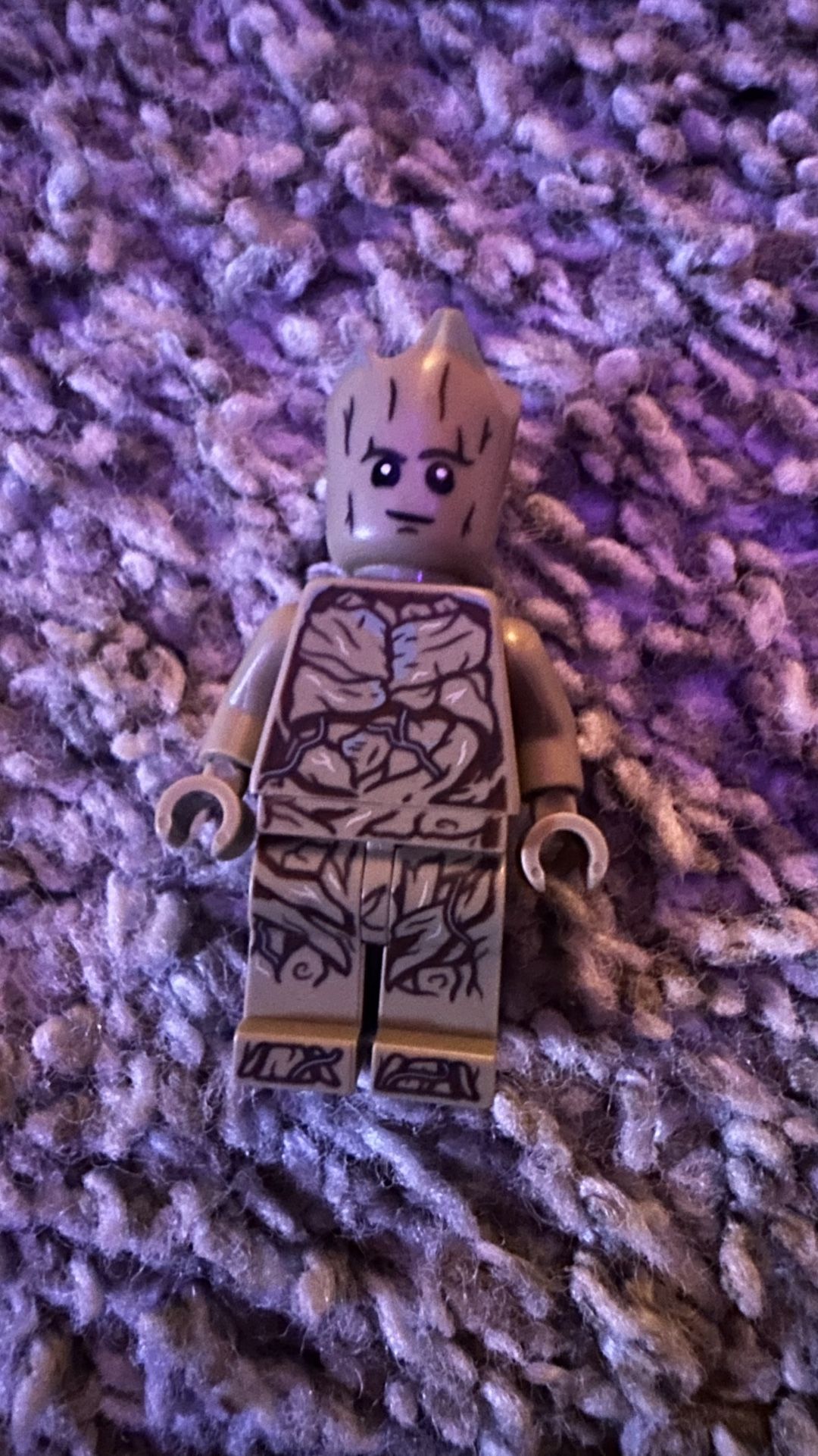 Lego Marvel Groot Minifigure 