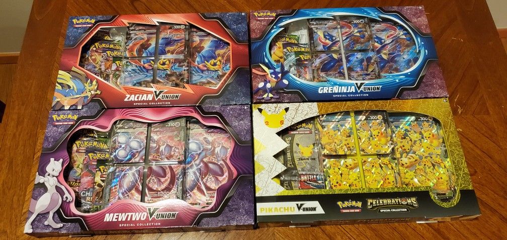 Pokémon V Union 4 Box Set Sealed