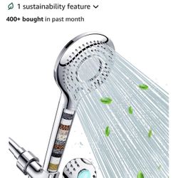 Filtered Shower Head And Hose