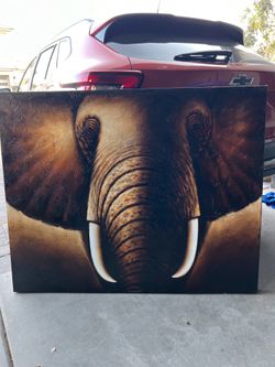 Elephant picture frame