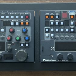 Panasonic RCU AJ-RC10 Professional Camera Rackmount Color Remote Control Lot 2 