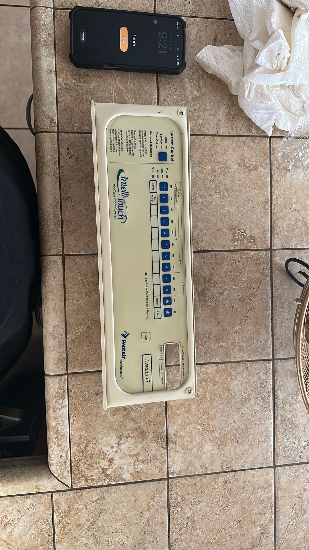 Pentair 520164 Intelli Touch Pool/spa Control Complete System i5