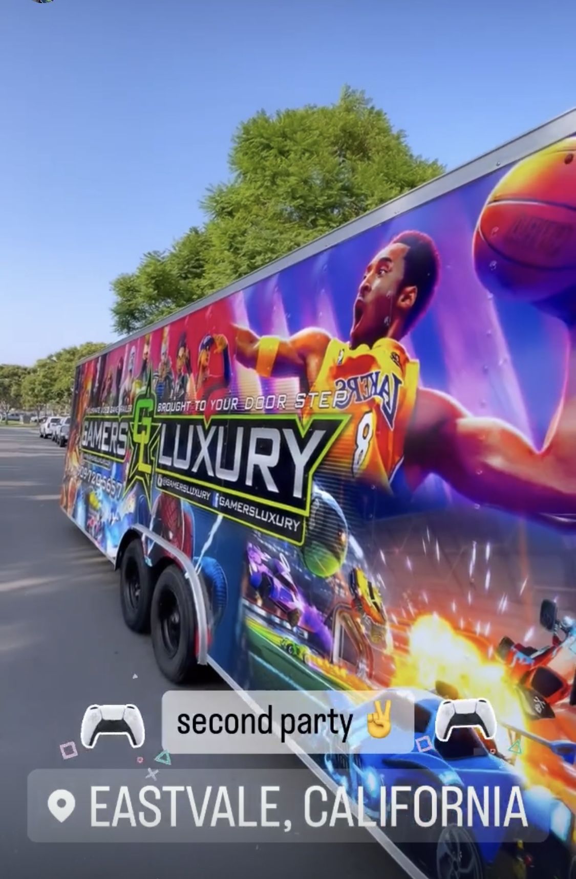 Gamer Trailer/Game Truck/Fortnite/Mobile Game Truck