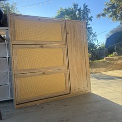 Lightly Used Shoe Cabinet 