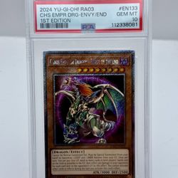 2024 1ST ED #EN133 CHAOS EMPEROR DRAGON - ENVOY OF THE END PSA 10