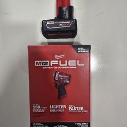 Milwaukee M18 Fuel 3/8 Impact Wrench With Battery (No Charger) FIRM PRICE 