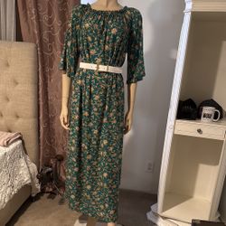 Green Maxi Dress