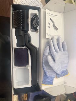 Electronic grill cleaner