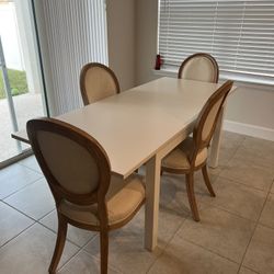 Kitchen Table with 4 Chairs 