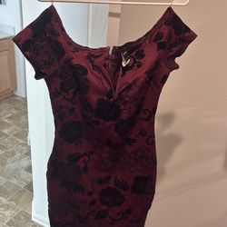 Red dress
