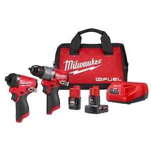 Brand New Milwaukee 2 Tool 2 Batteries Drill Set