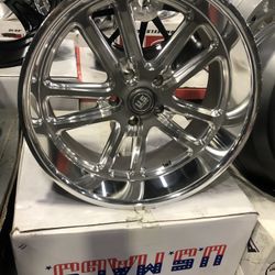 US MAG WHEELS. SIZE 22. INCH. 5x5