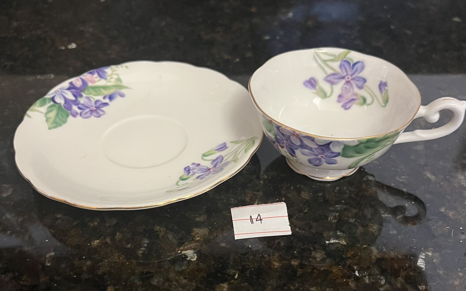Beautiful Tea Cup and Saucer