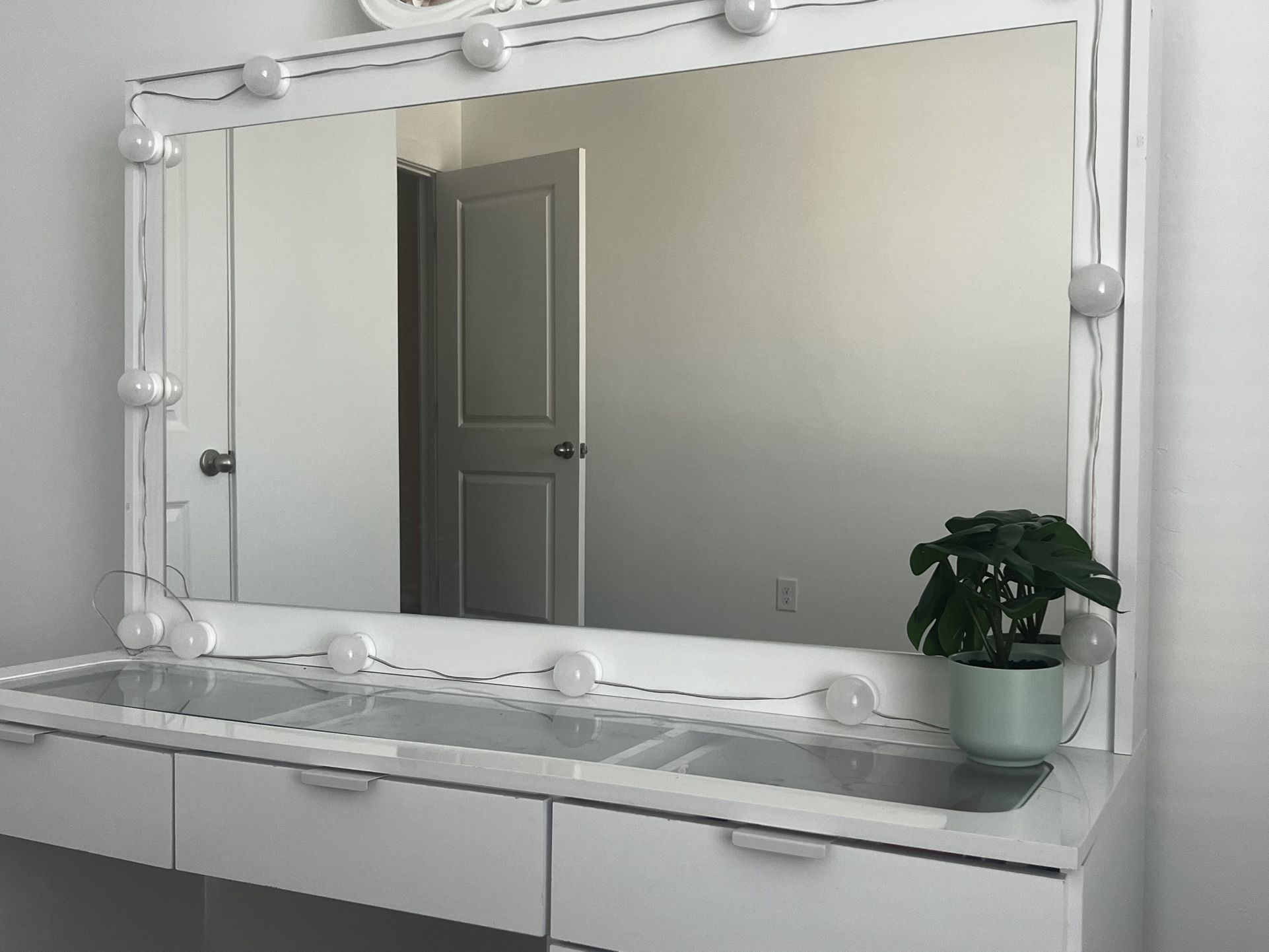 White Vanity