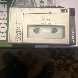 Sony Stereo Cassette Corder Tcs -350