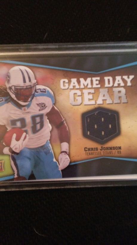Chris johnson card