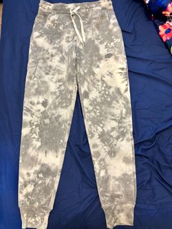 Urban Girl Gray Tie-Dye Jogger Sweatpants