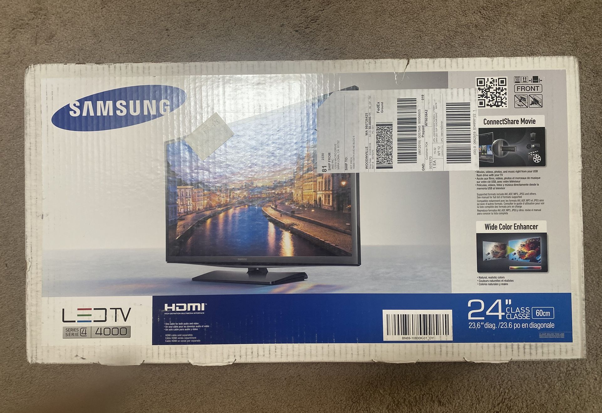 TV 24” Samsung