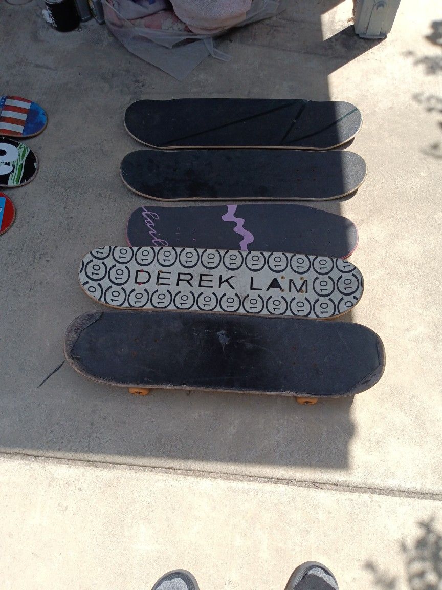 All Skateboard Items Pictured...$35 Firm..Selling As Lot Only