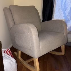 Teddy Material Rocking Chair 