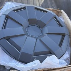 TESLA CYBER TRUCK SET OF 4 BRAND NEW HUB CAPS