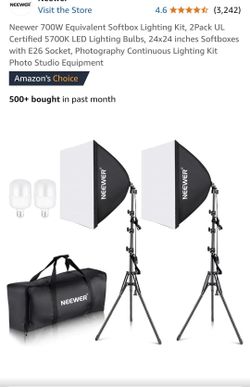 Photography Lighting Kit