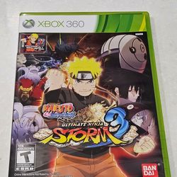 Xbox 360 Naruto Shippuden Ultimate Ninja Storm 3 Video Game