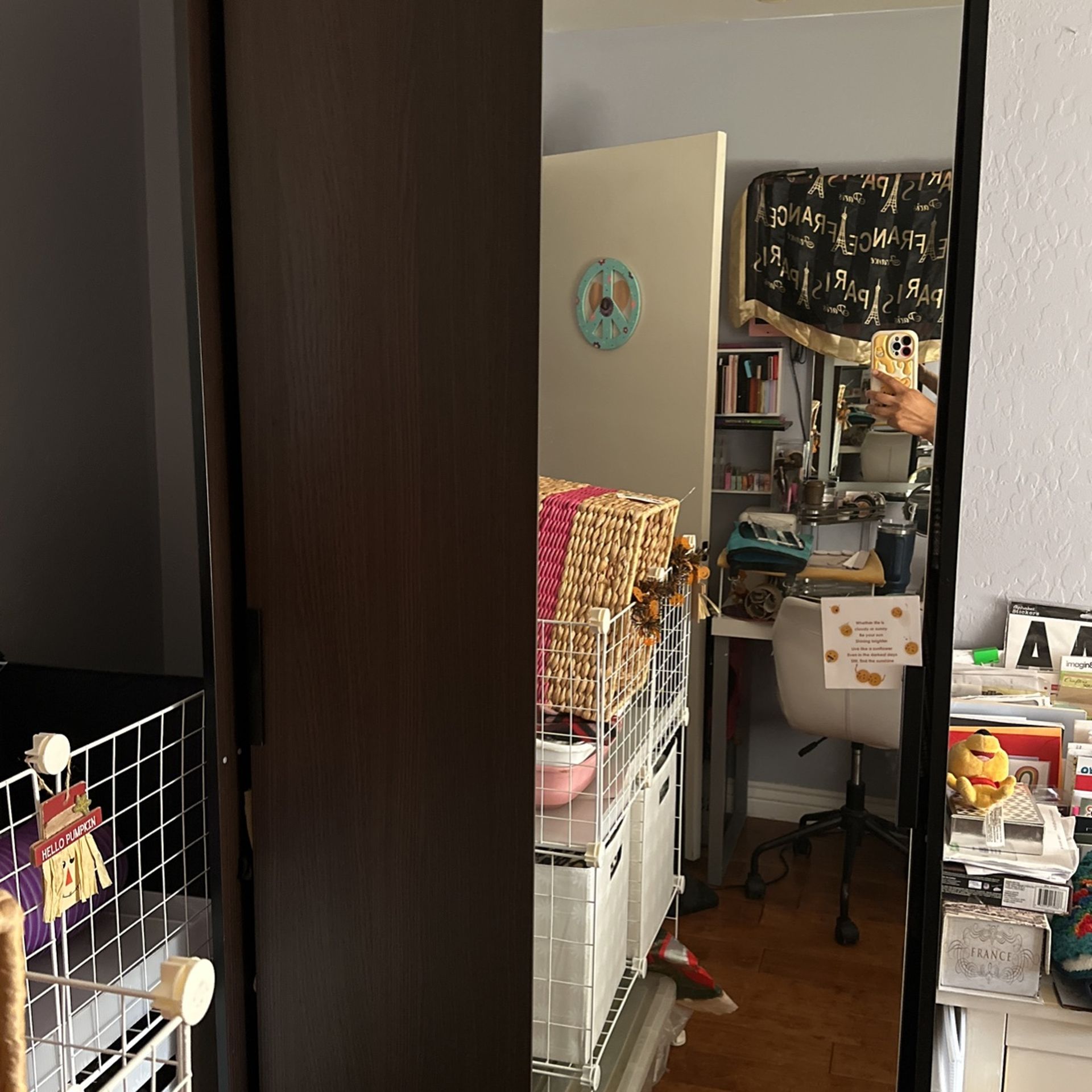 Espresso Brown Armoire/ Dresser