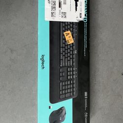 Logitech Keyboard And Mouse 