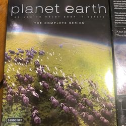 5 Disc DVD  Set PLANET EARTH LIKE NEW  $25 See Details