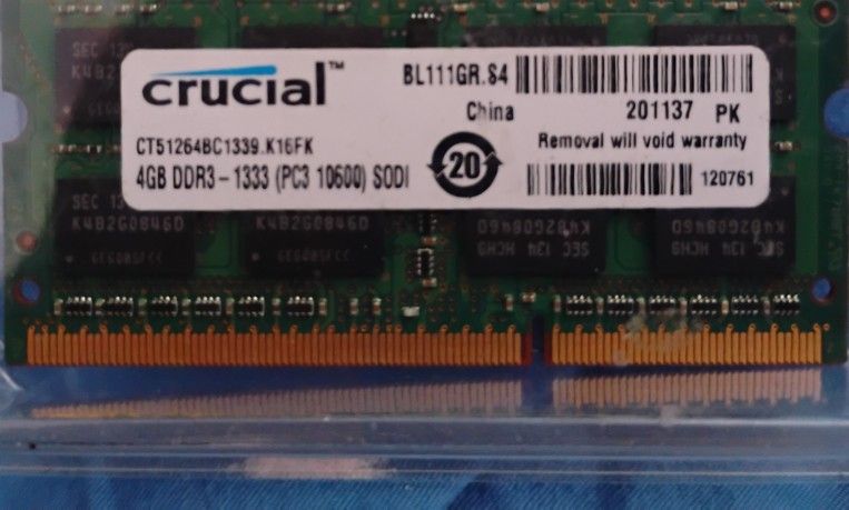 This Is 4 GB Ram Made For A Laptop/Computer