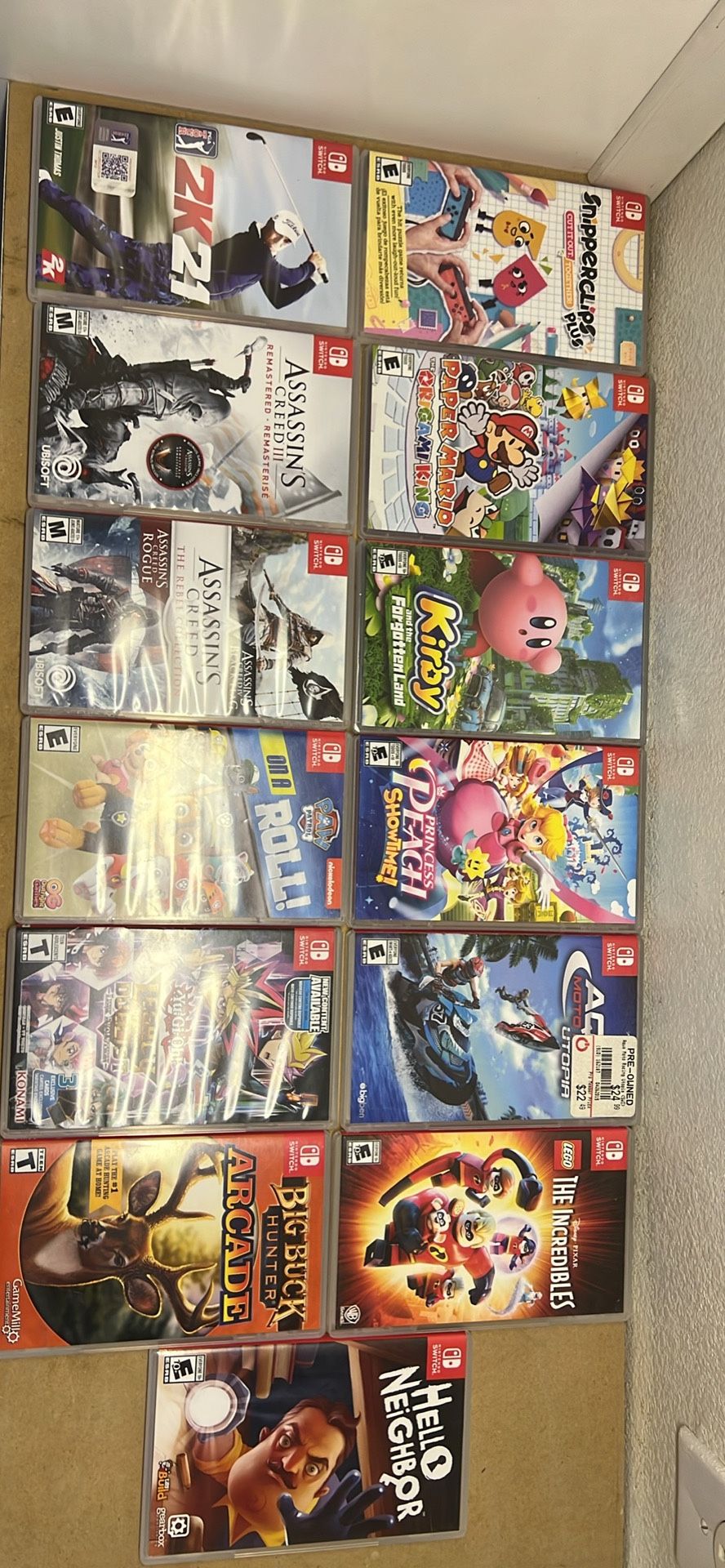 Nintendo Switch Games (8)