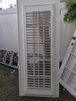 French Doors With Plantation Shutters