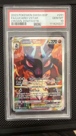 Lucario VSTAR PSA 10