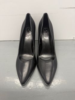 DKNY Women’s Black Pointed Toe High Heel Pumps