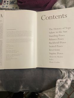 Yoga book Yoga book