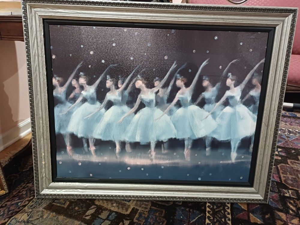 The Nutcracker Ballet Art Poster