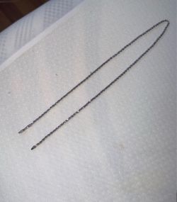 14KT SOLID WHITE GOLD