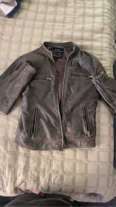 Lucky Brand Leather Jacket (small)