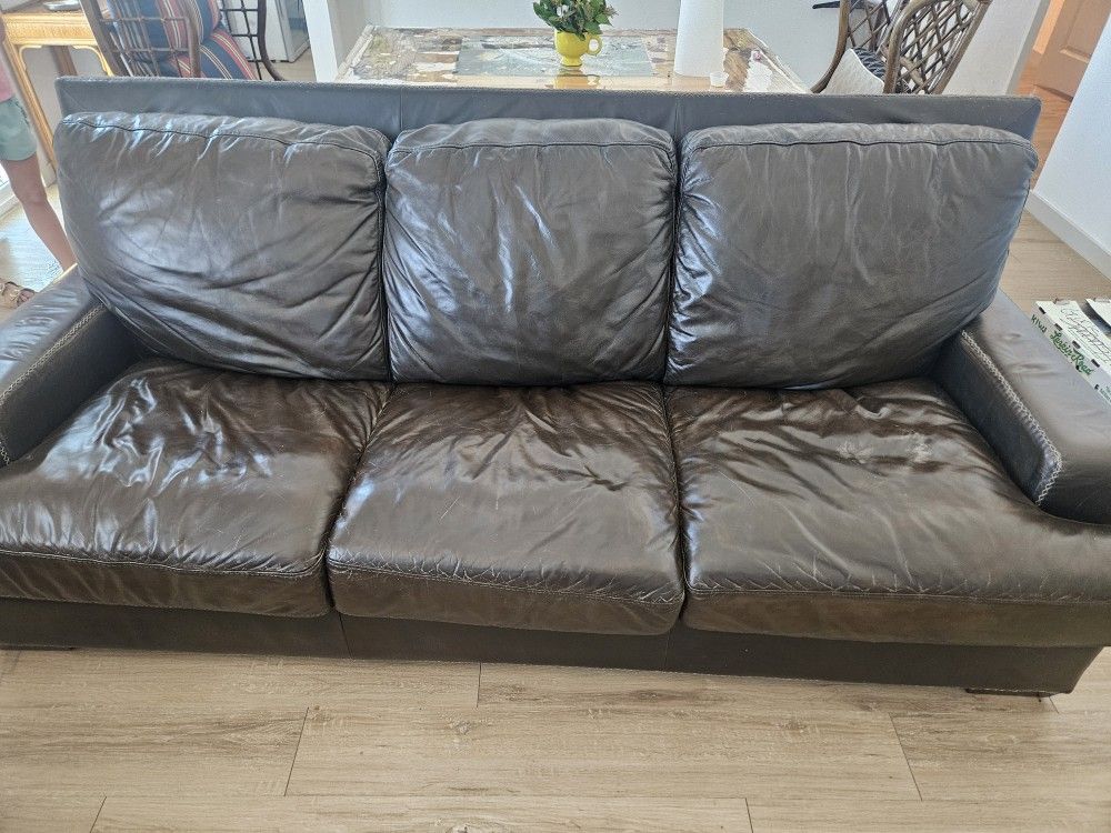 Free Leather Couch