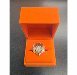 Kurt Geiger Gold Eagle Ring size 8 Authentic