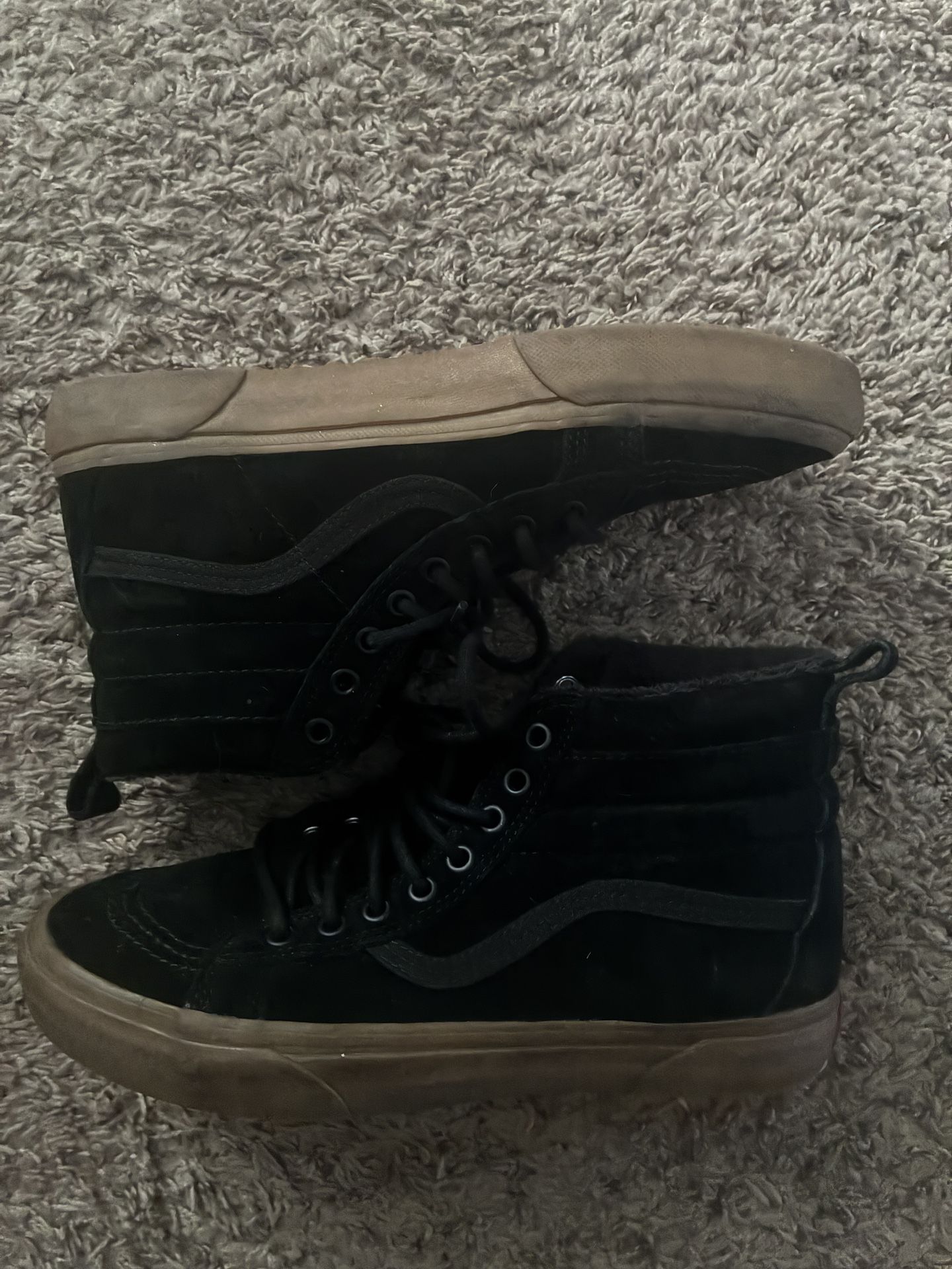 Black Vans- M/8 W/9.5