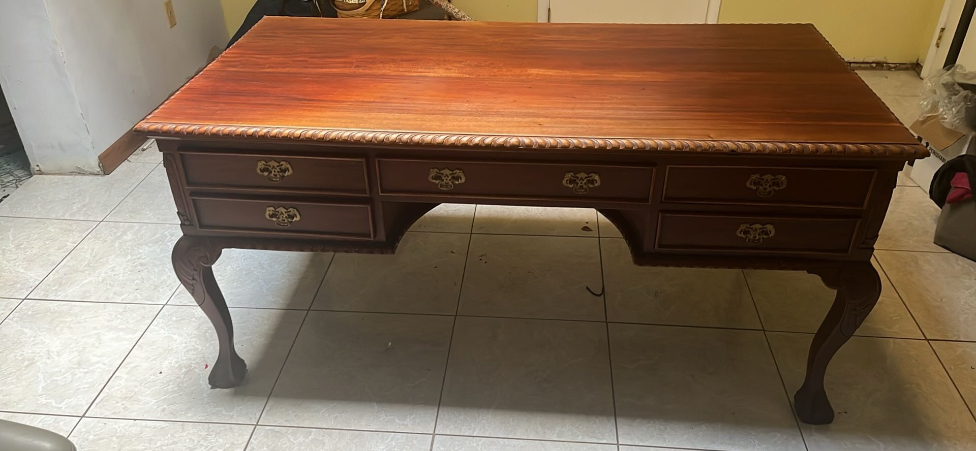 Antique Claw Desk - Victorian Style