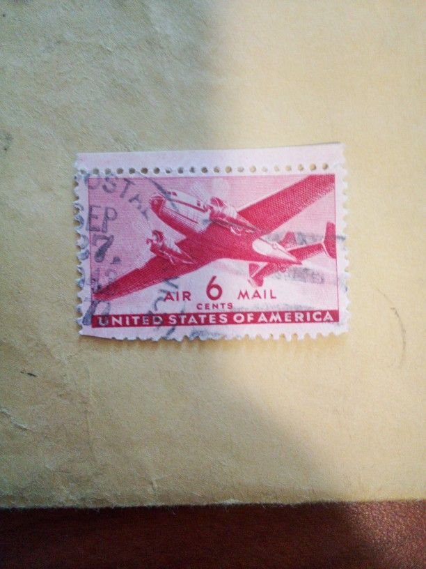 Rare Air Plane Stamp