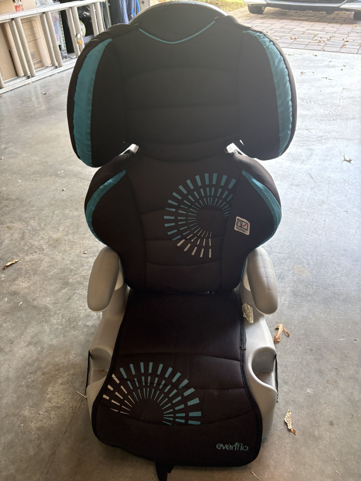 Evenflo Big Kid Amp High-back booster car seat