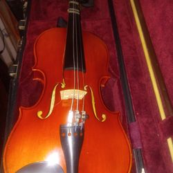 Violin N Bow With Case