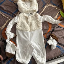Baby Sheep Costume (0-6months)